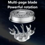 T8 Metal Body Trimmer Portable Mens Electric Shaver Beard Trimmer Usb Rechargeable Mini Face Razor Shaving Machine Facial Hair Remover For Men - Image 4