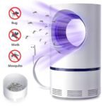 Electric Mosquito Trap Blue Light Mosquito Killer Lamp with USB Power Suction Fan No Zapper Child Safety