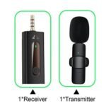 K35 Wireless MicroPhone 3.5MM JACK K35 Lavalier True Wireless Single Microphone - Image 4