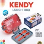 KENDY Lunch Box With Partition And Spoon 2 Portion Tiffin - Image 2