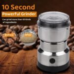 Raf Mini Electric Grinder Stainless Steel Coffee Grinder For Coffee beans, Spices, Masala Grinder Machine 220V - Image 4
