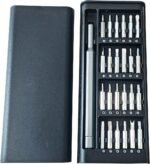 Precision Screwdriver Set with Case 24 in 1 Magnetic Mini Screwdriver Kit for Phones Computers Watches Glasses Game Consoles Cameras