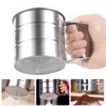 Stainless Steel Mesh Net Flour Sifting Powder Sifter Sieve Strainer Cake Baking Decorator Kitchen - Image 3
