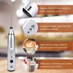 Wireless Milk Frothers Electric Handheld Blender With USB Electrical Mini Coffee Maker Whisk Mixer For Coffee Cappuccino Cream - Image 3