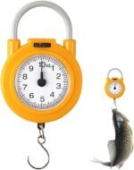 Clock Shape Hanging Weight Scale Food Weighing Scale with Hook Digital Crane Scale for Farms Hunting Fishing Shopping - Image 2