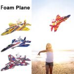 Electric Airplane Toy Rechargeable Throwing Foam Plane Flight Mode Glider Plane With Spinning Function Outdoor Flying Toys - Image 3