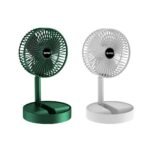 3 Speed Big size Rechargeable Mini Folding Telescopic Fan USB Rechargeable Floor Fan for Student Dormitory Home Outdoor Camping Office Small Desktop mini Fan - Image 4
