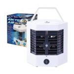 New mini refrigeration air conditioning fan household desktop small spray air cooler USB portable mobile cooling fan - Image 2