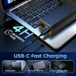 Portable Retro Spray Mini Fan Silent UBS Charging Outdoor Water Replenishment Three-speed Electric Fan - Image 2